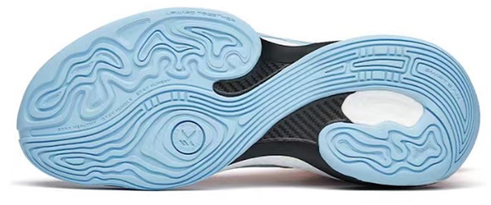 【定制球鞋】 Anta安踏 KT7 湯普森7代 野鶴製造 氮科技 浮世繪 海浪 花瓣 減震防滑耐磨 低幫 實戰籃球鞋 男款 粉藍 Details for 【定制球鞋】 Anta安踏 KT7 湯普森7代 野鶴製造 氮科技 浮世繪 海浪 花瓣 減震防滑耐磨 低幫 實戰籃球鞋 男款 粉藍