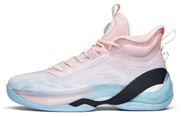 【定制球鞋】 Anta安踏 KT7 湯普森7代 野鶴製造 氮科技 浮世繪 海浪 花瓣 減震防滑耐磨 低幫 實戰籃球鞋 男款 粉藍 Sizing 【定制球鞋】 Anta安踏 KT7 湯普森7代 野鶴製造 氮科技 浮世繪 海浪 花瓣 減震防滑耐磨 低幫 實戰籃球鞋 男款 粉藍