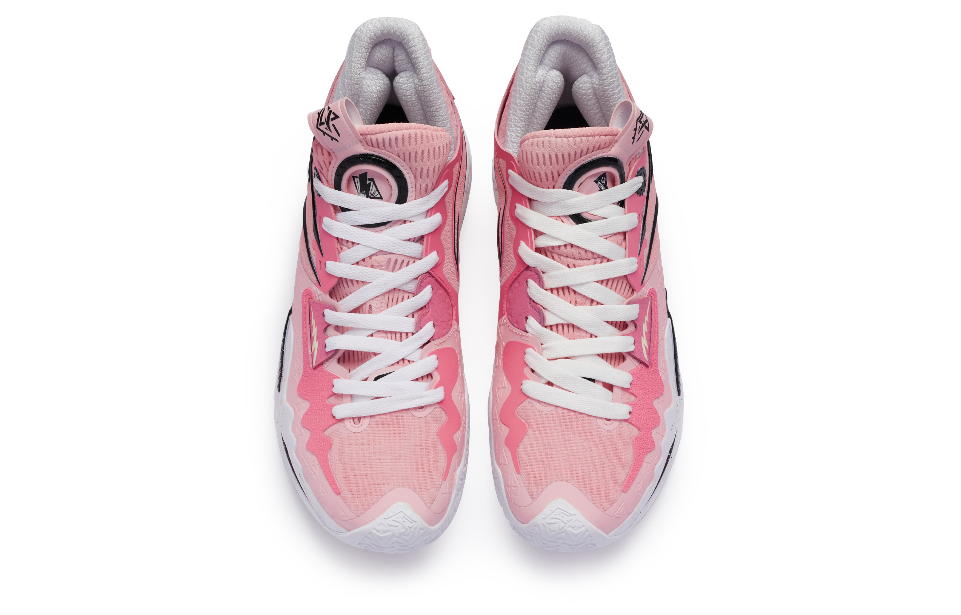 Shop [Custom Shoes] Anta Kuangchao 5 'White Peach Oolong Gradient'