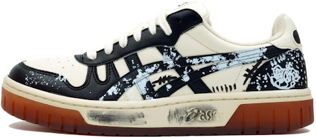 【カスタムシューズ】ASICS コート MZ『グラフィティベア クリームブラック』 1203A127-750(Team113-泼墨涂鸦小熊) Order 【カスタムシューズ】ASICS コート MZ『グラフィティベア クリームブラック』 1203A127-750(Team113-泼墨涂鸦小熊)