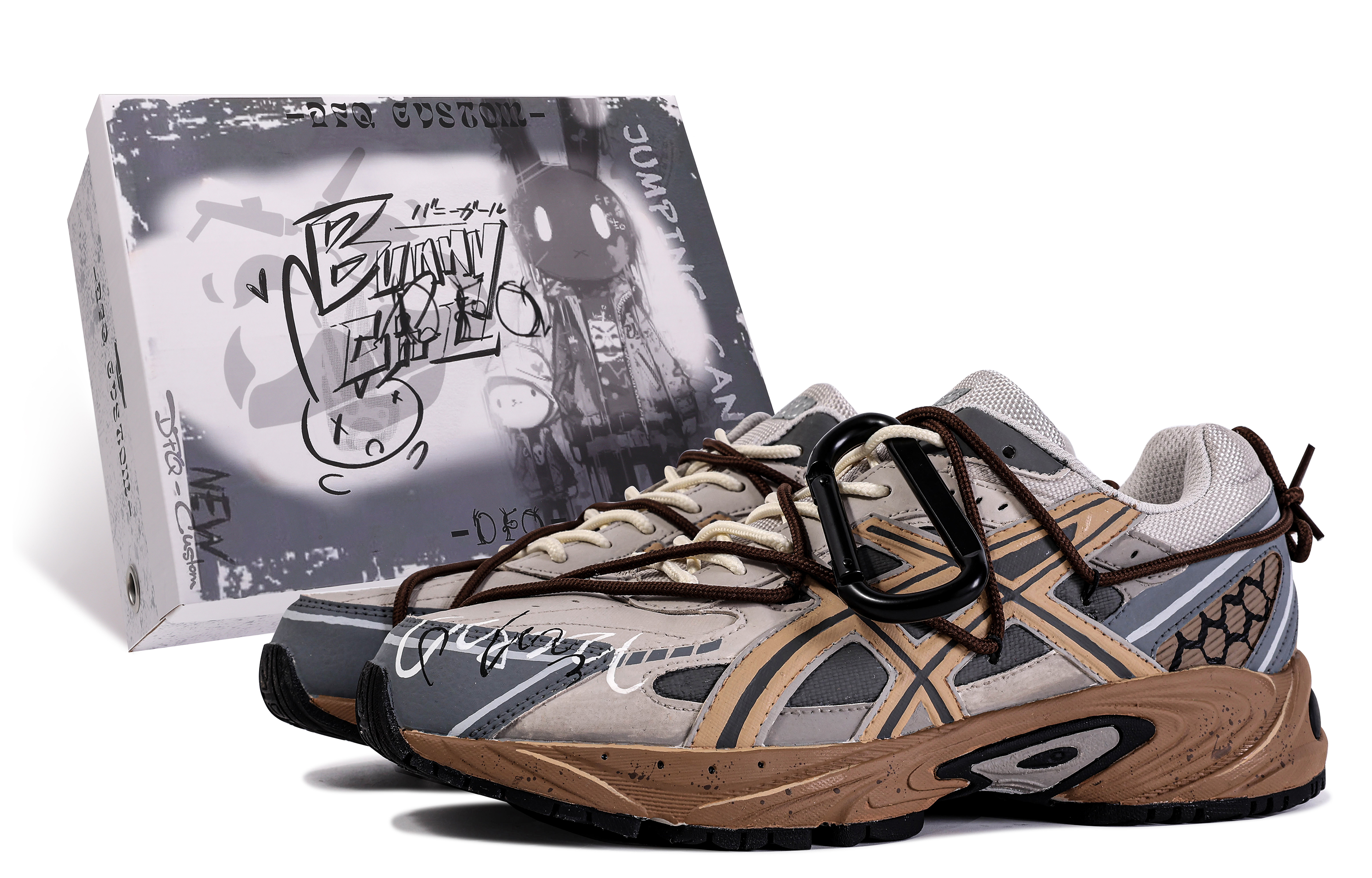 [Custom Shoes] ASICS Gel-170TR 'Da Vinci Gravel Park'