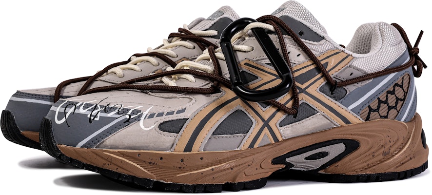 【定制球鞋】Asics Gel-170TR 達芬奇定制 禮盒 礫石公園 復古 做舊 簡約 低幫 生活休閒鞋 男款 棕灰 Shop 【定制球鞋】Asics Gel-170TR 達芬奇定制 禮盒 礫石公園 復古 做舊 簡約 低幫 生活休閒鞋 男款 棕灰