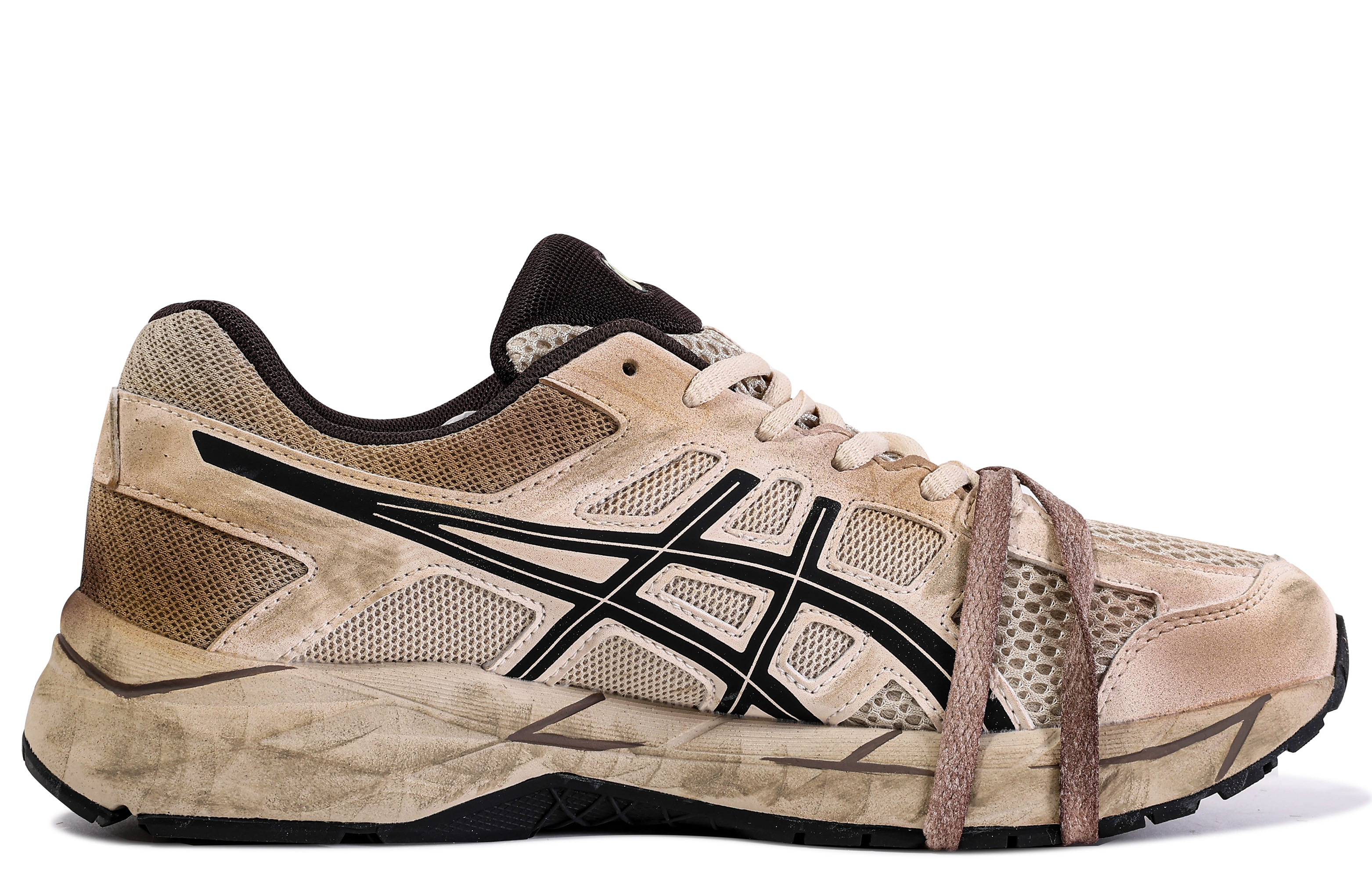 Order 【カスタムシューズ】ASICS ゲルコンテンド 4「ダ・ヴィンチウェイストランドブラウン」 T8D4Q-030(TEAMM-浮冥废墟)