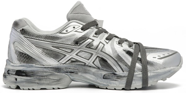 【訂製球鞋】 Asics Gel-Flux 4 TW 末日幻想 廢土風 復古機能 布貼 低筒 跑步鞋 男款 銀灰 Order 【訂製球鞋】 Asics Gel-Flux 4 TW 末日幻想 廢土風 復古機能 布貼 低筒 跑步鞋 男款 銀灰