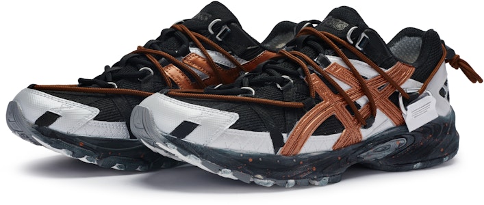 カスタムシューズ ASICS ゲルカハナ 銀銅黒 1203A259-100(Team80-男女同款机械甲体) Lookbook カスタムシューズ ASICS ゲルカハナ 銀銅黒 1203A259-100(Team80-男女同款机械甲体)