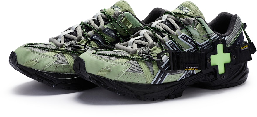 【定制球鞋】Asics Gel-Kahana TR 811製造 戰地醫療 戶外機能 防滑耐磨 低幫 跑步鞋 男女同款 綠黑 Lookbook 【定制球鞋】Asics Gel-Kahana TR 811製造 戰地醫療 戶外機能 防滑耐磨 低幫 跑步鞋 男女同款 綠黑