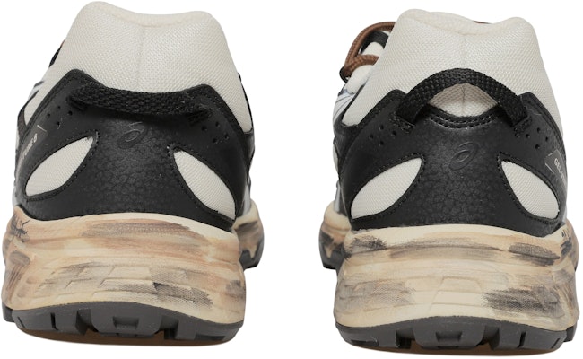 【訂製球鞋】 Asics Gel-Venture 6 OKHR 老化風格 摩卡 裁解結構鞋帶 字體 磨損抗性透氣 低筒 慢跑鞋 男款 黑白灰 Purchase 【訂製球鞋】 Asics Gel-Venture 6 OKHR 老化風格 摩卡 裁解結構鞋帶 字體 磨損抗性透氣 低筒 慢跑鞋 男款 黑白灰