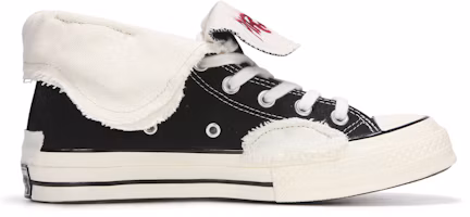 Order Converse Chuck 70 Desconstruidas Retro Blanco y Negro 162050C(Team24-男女款流浪高街解构改造黑白色)