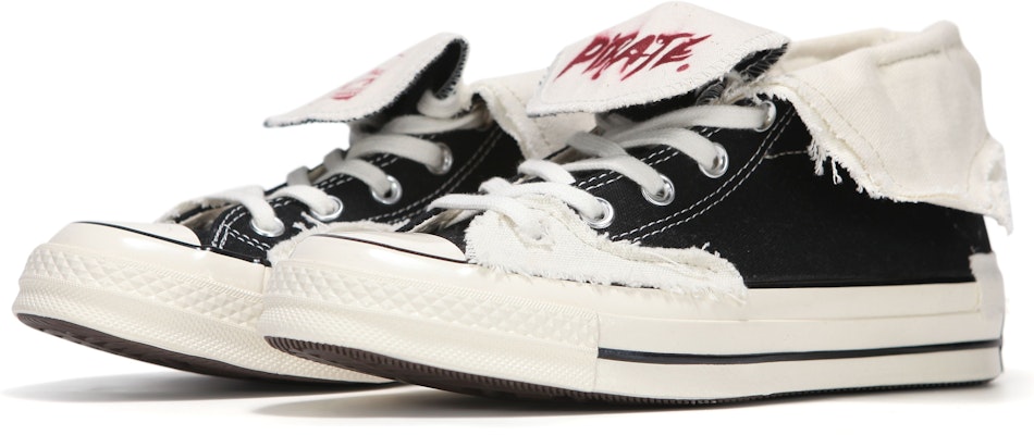 컨버스 70s 해체주의 레트로 웨이브 (블랙/화이트) 162050C(Team24-男女款流浪高街解构改造黑白色) Lookbook 컨버스 70s 해체주의 레트로 웨이브 (블랙/화이트) 162050C(Team24-男女款流浪高街解构改造黑白色)