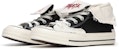 컨버스 70s 해체주의 레트로 웨이브 (블랙/화이트) 162050C(Team24-男女款流浪高街解构改造黑白色)