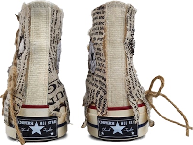 チャックテイラー'70s バーント新聞カスタム 162053C-(Team104-焚烧画报) Shop チャックテイラー'70s バーント新聞カスタム 162053C-(Team104-焚烧画报)