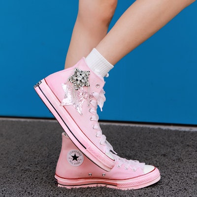 컨버스 1970s 웨스턴 핑크 하이 (Converse 1970s Western Pink High) 162053C-(Team104-西部牛仔) 1