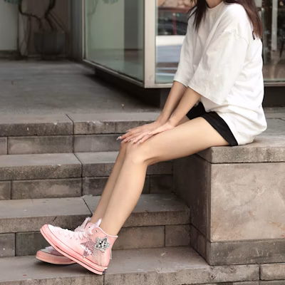 컨버스 1970s 웨스턴 핑크 하이 (Converse 1970s Western Pink High) 162053C-(Team104-西部牛仔) 2