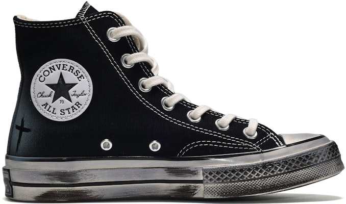 커스텀 컨버스 1970 하이 블랙 그레이 '러브 앤 피스' 162050C(TeamE-男女款和平之主黑灰) Order 커스텀 컨버스 1970 하이 블랙 그레이 '러브 앤 피스' 162050C(TeamE-男女款和平之主黑灰)