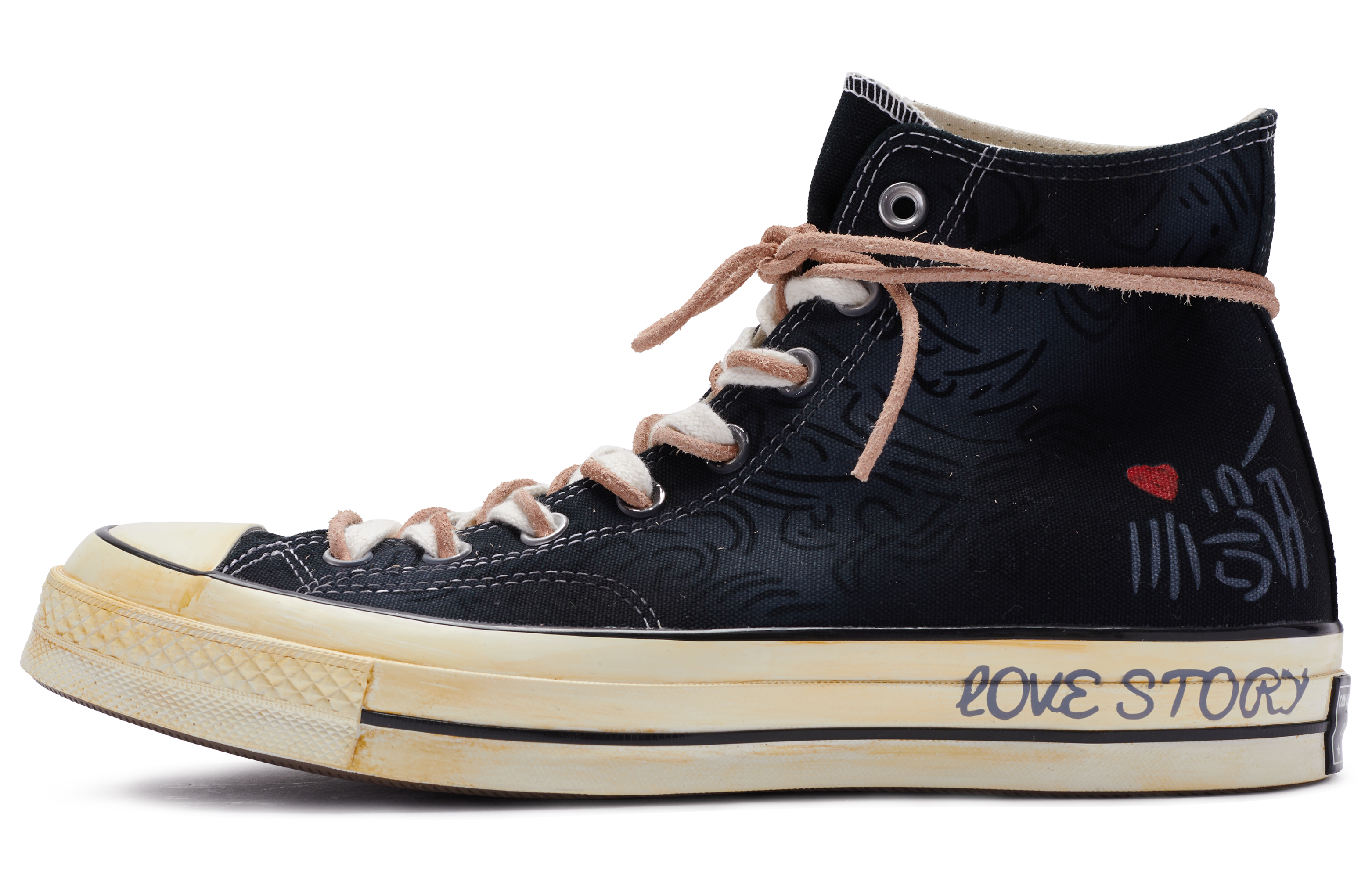 Buy カスタム70sハイ「都会恋日記」(Converse) 162050C(TeamR-男女同款恋恋笔记)