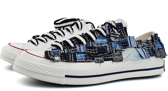 【定制鞋款】匡威1970s Ox '拼接牛仔' 162062C(Team104-拼接牛仔) Lookbook 【定制鞋款】匡威1970s Ox '拼接牛仔' 162062C(Team104-拼接牛仔)