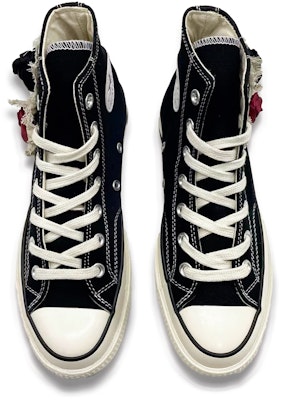 컨버스 척70 블랙로즈 자수 하이탑 (커스텀) 162050C(TeamD-男女同款黑玫瑰刺绣) Shop 컨버스 척70 블랙로즈 자수 하이탑 (커스텀) 162050C(TeamD-男女同款黑玫瑰刺绣)