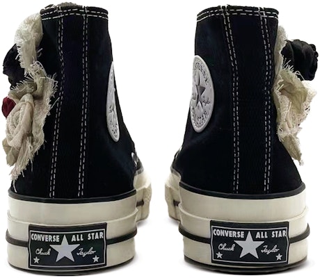 컨버스 척70 블랙로즈 자수 하이탑 (커스텀) 162050C(TeamD-男女同款黑玫瑰刺绣) Purchase 컨버스 척70 블랙로즈 자수 하이탑 (커스텀) 162050C(TeamD-男女同款黑玫瑰刺绣)