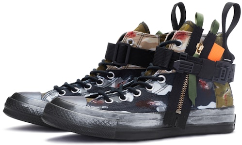 Zapatillas Converse All Star 1970s 'Camuflaje Selva Pintadas a Mano' 165912C(TeamR-迷彩丛林男女款QD) Lookbook Zapatillas Converse All Star 1970s 'Camuflaje Selva Pintadas a Mano' 165912C(TeamR-迷彩丛林男女款QD)