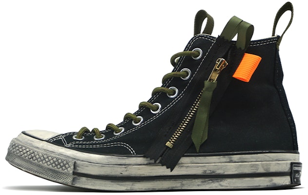【訂製球鞋】Converse All Star 1970s 夏令營機能風 鞋底做舊 夏日主題訂製 輕便舒適 高幫休閒帆布鞋 男女同款 黑色 Buy 【訂製球鞋】Converse All Star 1970s 夏令營機能風 鞋底做舊 夏日主題訂製 輕便舒適 高幫休閒帆布鞋 男女同款 黑色