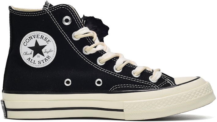 カスタム70sチャックテイラー「黒薔薇グラデ」 162050C(TeamE-男女款黑玫瑰黑灰) Order カスタム70sチャックテイラー「黒薔薇グラデ」 162050C(TeamE-男女款黑玫瑰黑灰)