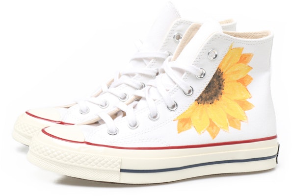 컨버스 척 70 하이 "해바라기" 커스텀 162056C(Team拾玖-向日葵男女同款) Lookbook 컨버스 척 70 하이 "해바라기" 커스텀 162056C(Team拾玖-向日葵男女同款)