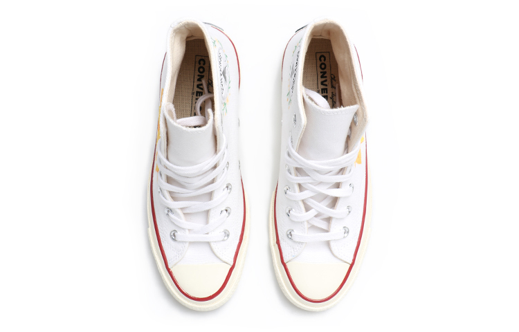 Shop 【定制球鞋】Converse all star 1970s high 經典款 匡威 高筒帆布鞋 男女同款 向日葵 小麥穗