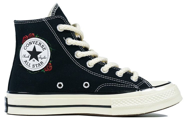 Order 【定制鞋款】匡威1970s高帮‘荆棘玫瑰情人节版’ 162050C(Team陆-手绘玫瑰荆棘)