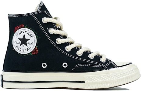 【定制鞋款】匡威1970s高帮‘荆棘玫瑰情人节版’ 162050C(Team陆-手绘玫瑰荆棘) Order 【定制鞋款】匡威1970s高帮‘荆棘玫瑰情人节版’ 162050C(Team陆-手绘玫瑰荆棘)