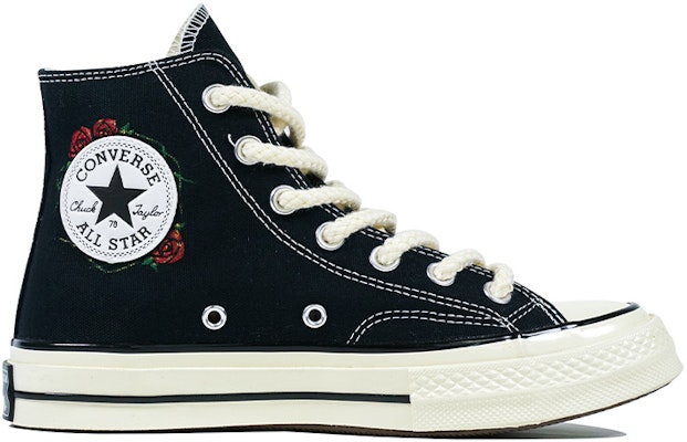 컨버스 70s 하이 '쏜로즈 발렌타인' (커스텀) 162050C(Team陆-手绘玫瑰荆棘) Order 컨버스 70s 하이 '쏜로즈 발렌타인' (커스텀) 162050C(Team陆-手绘玫瑰荆棘)