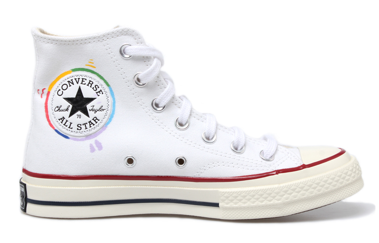 Order 【定制鞋】匡威1970s高帮‘白色雏菊印花’ 162056C(Team拾玖-小碎花男女同款）