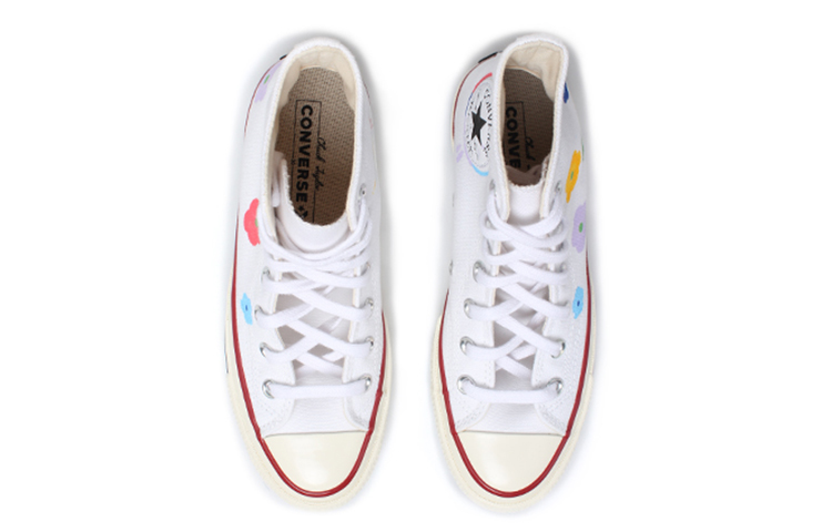 Lookbook 【定制鞋】匡威1970s高帮‘白色雏菊印花’ 162056C(Team拾玖-小碎花男女同款）