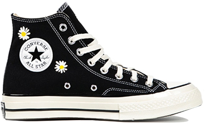 다빈치 데이지 커스텀 컨버스 올스타 1970 하이 162050C(TeamM-帆布鞋主题女款小雏菊黑白) Order 다빈치 데이지 커스텀 컨버스 올스타 1970 하이 162050C(TeamM-帆布鞋主题女款小雏菊黑白)