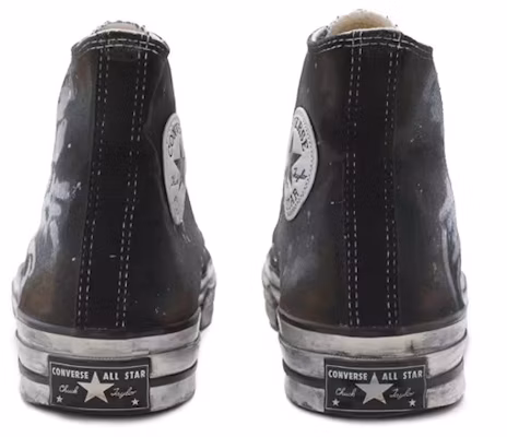 컨버스 올스타 하이 '빈티지 블랙 화이트' 커스텀 핸드페인팅 162050C(TeamR-男女款无秩序黑白) Purchase 컨버스 올스타 하이 '빈티지 블랙 화이트' 커스텀 핸드페인팅 162050C(TeamR-男女款无秩序黑白)