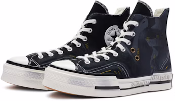 【定制球鞋】Converse 1970s Chuck 國風 特殊鞋盒 信者 解構風 手繪噴繪 高幫 帆布鞋 男女同款 黑白 Lookbook 【定制球鞋】Converse 1970s Chuck 國風 特殊鞋盒 信者 解構風 手繪噴繪 高幫 帆布鞋 男女同款 黑白