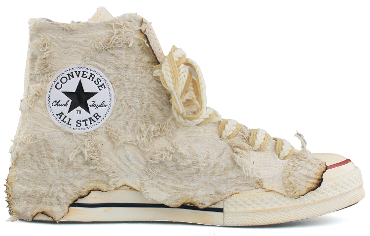 Order 【定制球鞋】Converse 1970s All Star Chuck Hi 常青 防滑耐磨 高筒 帆布鞋 男女同款 米白