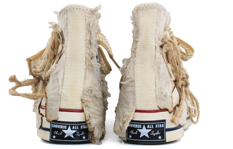 Shop 【定制球鞋】Converse 1970s All Star Chuck Hi 常青 防滑耐磨 高筒 帆布鞋 男女同款 米白