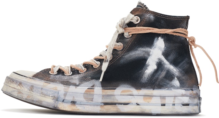 Zapatillas Converse Chuck 70 Altas 'Negro-Blanco Ahumado Desgastado' 162050C(TeamR-男女款烟雾黑白S-BOX) Buy Zapatillas Converse Chuck 70 Altas 'Negro-Blanco Ahumado Desgastado' 162050C(TeamR-男女款烟雾黑白S-BOX)