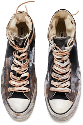 Zapatillas Converse Chuck 70 Altas 'Negro-Blanco Ahumado Desgastado' 162050C(TeamR-男女款烟雾黑白S-BOX) Shop Zapatillas Converse Chuck 70 Altas 'Negro-Blanco Ahumado Desgastado' 162050C(TeamR-男女款烟雾黑白S-BOX)