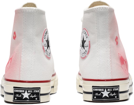 【定製球鞋】Converse 1970s Chuck Taylor CUS ID 音樂校園 狐狸 防滑耐磨 高筒 帆布鞋 男女同款 白粉 Shop 【定製球鞋】Converse 1970s Chuck Taylor CUS ID 音樂校園 狐狸 防滑耐磨 高筒 帆布鞋 男女同款 白粉