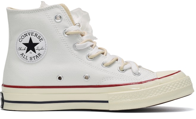 커스텀 척 70 하이 '본 화이트 로즈' 162056C(TeamE-男女同款白玫瑰白) Order 커스텀 척 70 하이 '본 화이트 로즈' 162056C(TeamE-男女同款白玫瑰白)