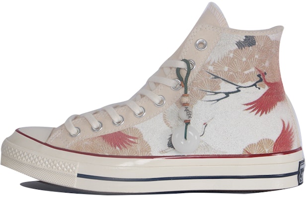 컨버스 척테일러 70s 크레인 로맨스 (커스텀) 162053C(Team10-仙鹤奇缘) Buy 컨버스 척테일러 70s 크레인 로맨스 (커스텀) 162053C(Team10-仙鹤奇缘)