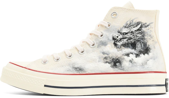 Zapatillas Personalizadas Converse Chuck Taylor All Star 70 'Ink Kirin' 162053C(Team23-男女款-墨麒麟-米色) Buy Zapatillas Personalizadas Converse Chuck Taylor All Star 70 'Ink Kirin' 162053C(Team23-男女款-墨麒麟-米色)