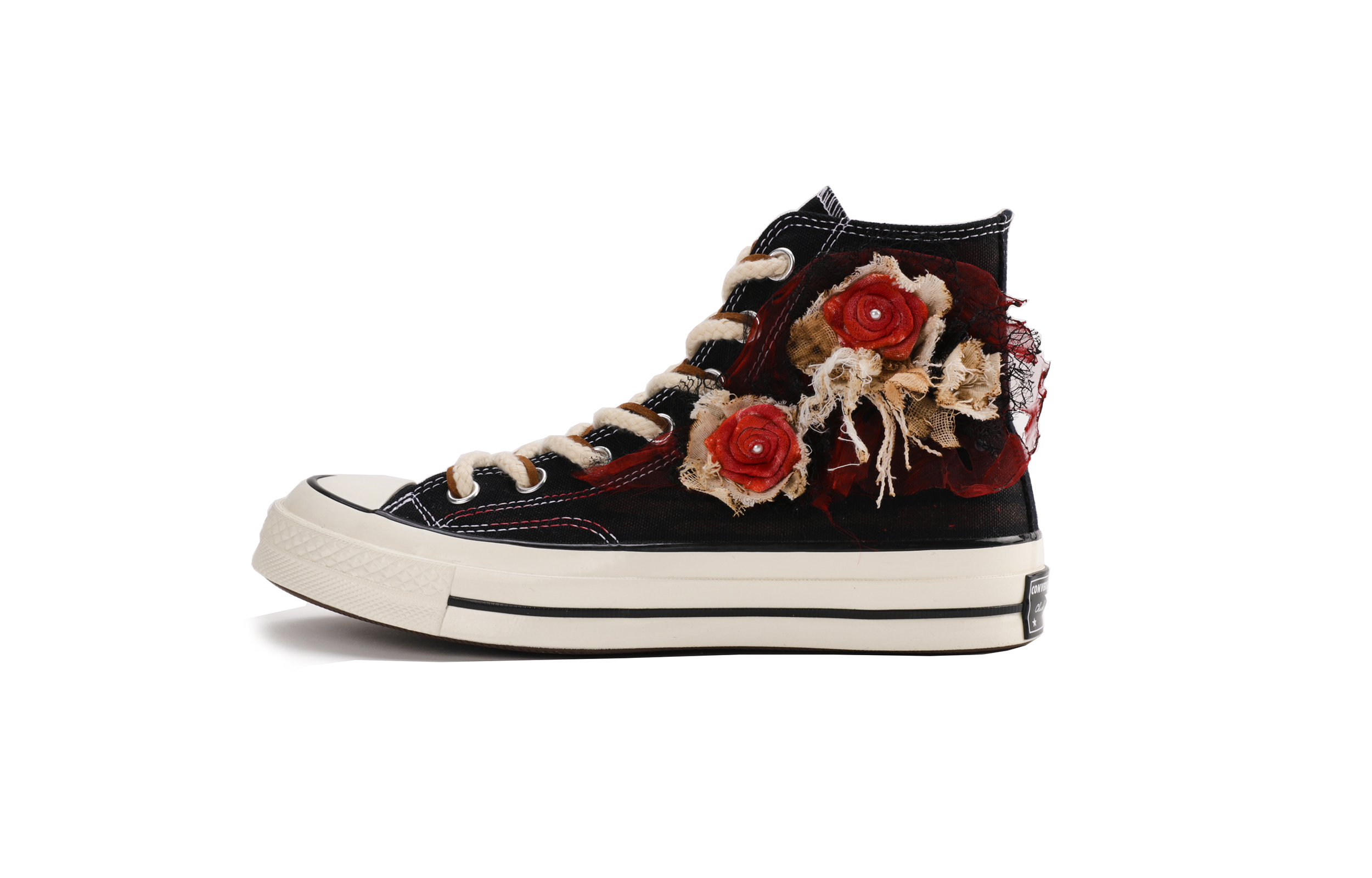 [Custom Shoes] Converse Chuck Taylor All Star 1970s High 'Flame Rose Distressed'