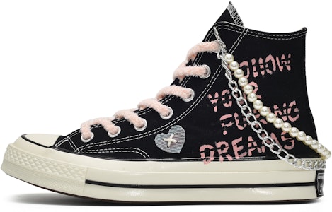 Zapatillas Converse Chuck Taylor All Star 70s 'Pearl Sweetheart' 162050C(TeamE-男女款甜心黑粉) Buy Zapatillas Converse Chuck Taylor All Star 70s 'Pearl Sweetheart' 162050C(TeamE-男女款甜心黑粉)