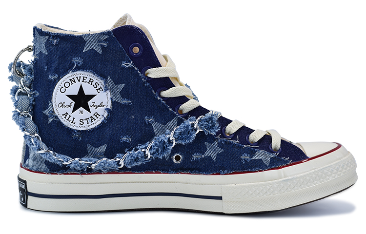 Order [Custom Schuhe] Converse Chuck Taylor All Star 1970s ''Sternennacht Kette'' 162053C(Team114-满天星)