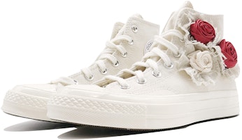 Zapatillas Converse Chuck Taylor All Star 70 'Bordado Rosa Romántico' 162210C(TeamD-男女同款浪漫玫瑰刺绣米白红) Lookbook Zapatillas Converse Chuck Taylor All Star 70 'Bordado Rosa Romántico' 162210C(TeamD-男女同款浪漫玫瑰刺绣米白红)