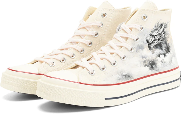 Zapatillas Personalizadas Converse Chuck Taylor All Star 70 'Ink Kirin' 162053C(Team23-男女款-墨麒麟-米色) Lookbook Zapatillas Personalizadas Converse Chuck Taylor All Star 70 'Ink Kirin' 162053C(Team23-男女款-墨麒麟-米色)