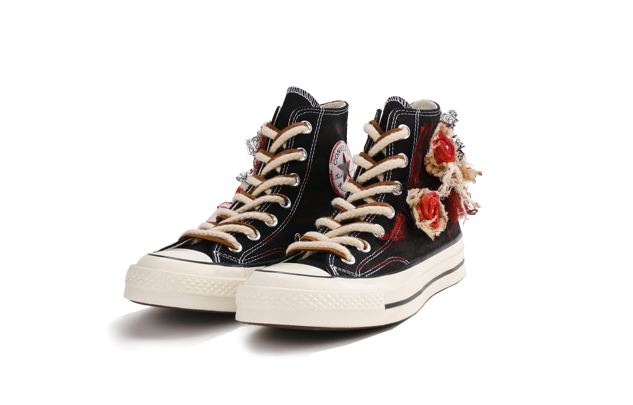 Lookbook [Custom Schoenen] Converse Chuck Taylor All Star 1970s High ''Flame Rose Versleten'' 162050C(Team111-若欢堂-烈焰玫瑰)