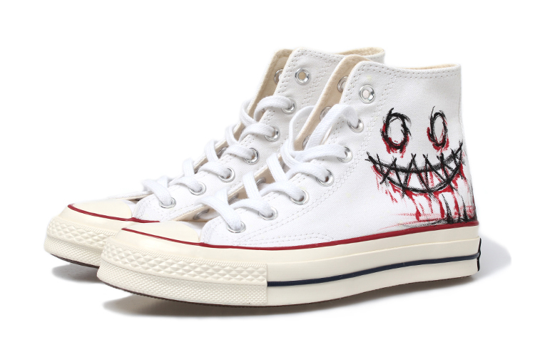 Lookbook 할로윈 야광 마스크 커스텀 척 70 (Halloween Yagwang Maseukeu Keoseutom Cheok 70) 162056C(Team拾玖-夜光面具男女同款）